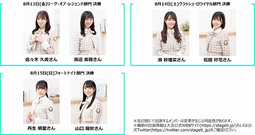 画像ギャラリー No.002のサムネイル画像 / 高校対抗eスポーツ大会「Coca-Cola STAGE:0」決勝大会の生配信に日向坂46が出演決定