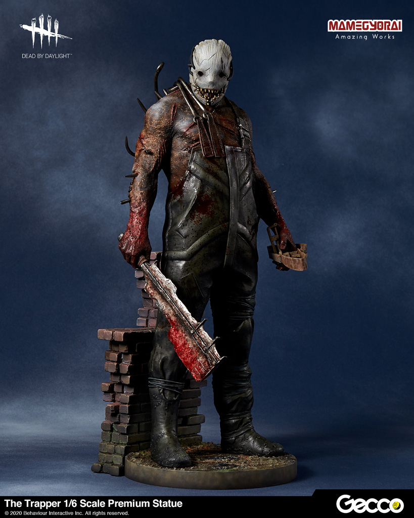 Dead By Daylight のキラー トラッパー が全高約34 5cmのスタチューに Dbd Gecco スタチューシリーズ第2弾