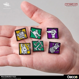 画像ギャラリー No.005のサムネイル画像 / 「Dead by Daylight」のピンズコレクション第3弾が豆魚雷からリリース
