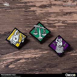 画像ギャラリー No.008のサムネイル画像 / 「Dead by Daylight」のピンズコレクション第3弾が豆魚雷からリリース