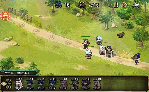 画像ギャラリー No.003のサムネイル画像 / 美少女武将達と共に天下統一を目指そう! シンプル&骨太なタワーディフェンスが楽しめる「〜天下統一〜 戦極姫 ONLINE」のインプレッション