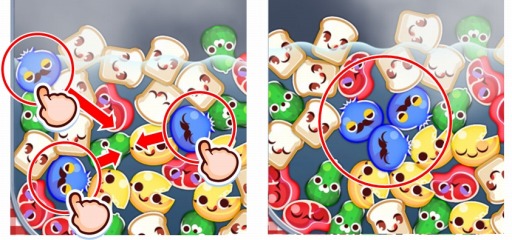 画像ギャラリー No.004のサムネイル画像 / 食材をつなげて料理を完成「クッキングママ Let‘s Cook Puzzle」2月18日に配信開始