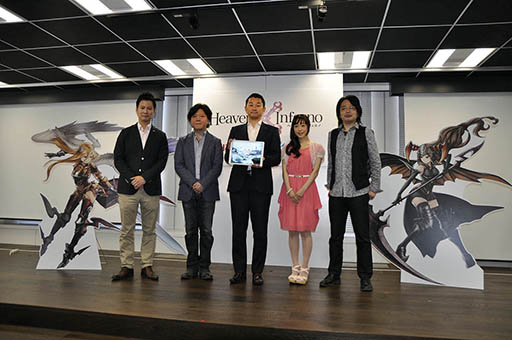 画像ギャラリー No.025のサムネイル画像 / 開発陣や杉山紀彰さんと椎名へきるさんが新作スマホアプリ「Heaven×Inferno」の魅力を語る。実機デモも披露されたメディア向け説明会をレポート