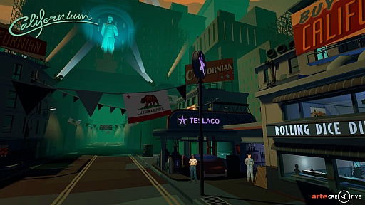 画像ギャラリー No.003のサムネイル画像 / フィリップ・K・ディック氏に影響を受けた世界観が特徴のアドベンチャーゲーム「Californium」がリリース