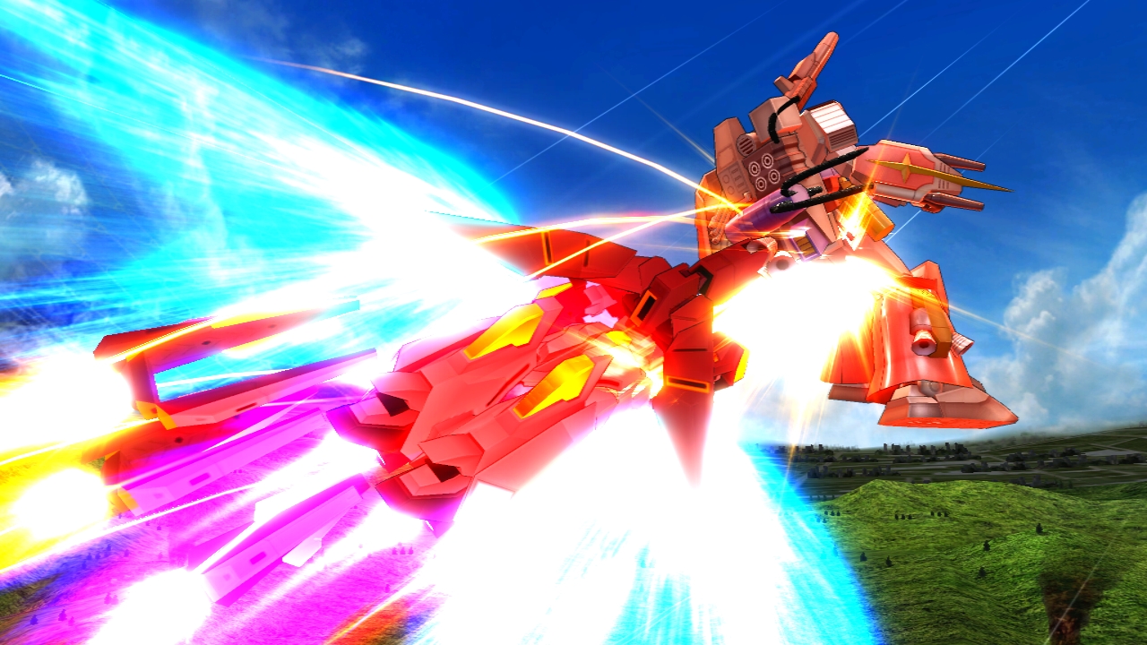 画像集 015 機動戦士ガンダムexvs Mb On 3月28日にアップデートを実施 ガンダムビルドファイターズa R より ホットスクランブルガンダム が参戦