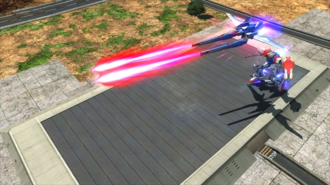 画像ギャラリー No.012のサムネイル画像 / AC「機動戦士ガンダムEXVS.MB ON」,2月20日の新参戦機体「ビルドストライクガンダムFP」の攻撃アクションと次回オンラインイベント杯を紹介