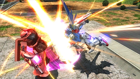 画像ギャラリー No.017のサムネイル画像 / AC「機動戦士ガンダムEXVS.MB ON」,2月20日の新参戦機体「ビルドストライクガンダムFP」の攻撃アクションと次回オンラインイベント杯を紹介