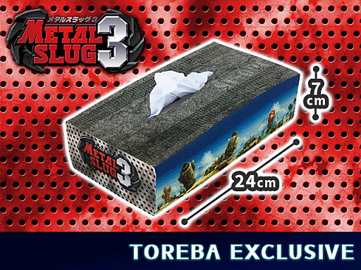 トレバ トレバ限定 メタルスラッグ3 ティッシュボックスカバー が1月25日15 00より登場