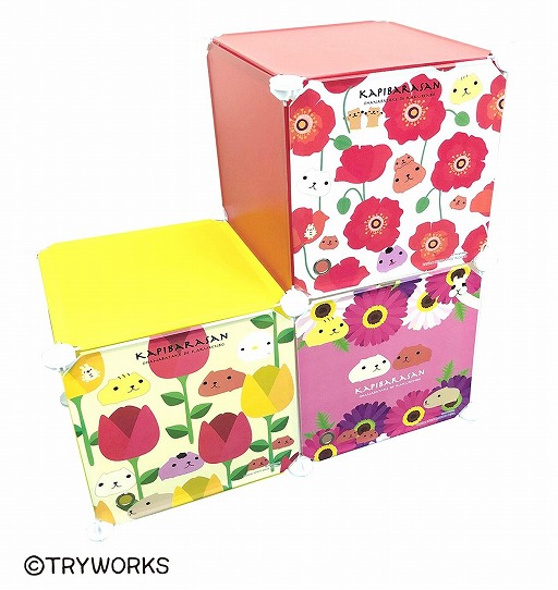 画像ギャラリー No.003のサムネイル画像 / 「トレバ」に“カピバラさん”のキャラクターがデザインされた収納ボックスが登場