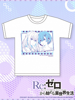 画像ギャラリー No.002のサムネイル画像 / 「トレバ」にTVアニメ“リゼロ”のエミリア&レムのTシャツが3月19日より登場