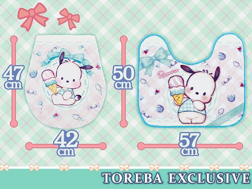トレバ」限定のポチャッコのトイレマットセットが4月26日に登場