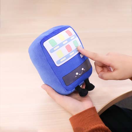 画像ギャラリー No.001のサムネイル画像 / 「トレバ」限定の“みのまわりフレンズ”シリーズに自動販売機のぬいぐるみが登場