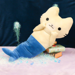 画像ギャラリー No.003のサムネイル画像 / クレーンゲームアプリ「トレバ」に四コマ漫画「ねこようかい」の“にんぎょ”と“ぬりかべ”が登場