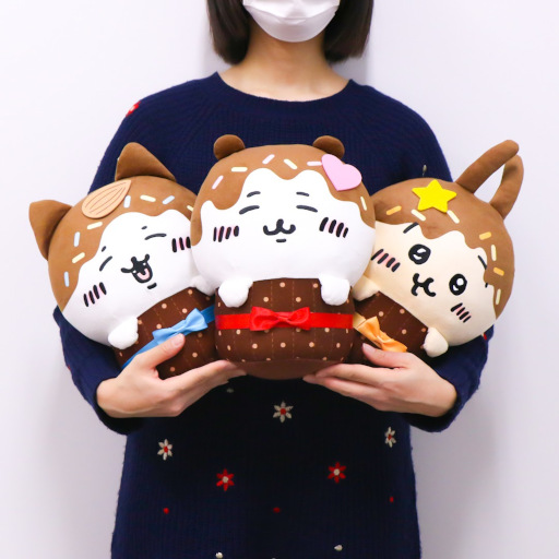 トレバ」チョコまみれになった“ちいかわ”のぬいぐるみが登場 トレバ」チョコまみれになった“ちいかわ”のぬいぐるみが登場