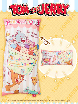 画像ギャラリー No.004のサムネイル画像 / 「トレバ」“【数社限定】トムとジェリー ロングクッション”が4月16日より登場