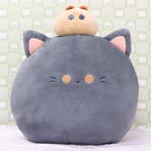 画像ギャラリー No.004のサムネイル画像 / 「トレバ」限定プライズ,“黒ねこ&ねずみBIGぬいぐるみ”が9月11日13:00に登場