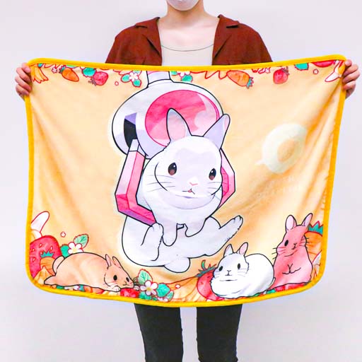 画像ギャラリー No.001のサムネイル画像 / 「トレバ」に“うさぎ漫画家「井口病院」もふもふブランケット”が登場。コラボTPパック販売キャンペーンも