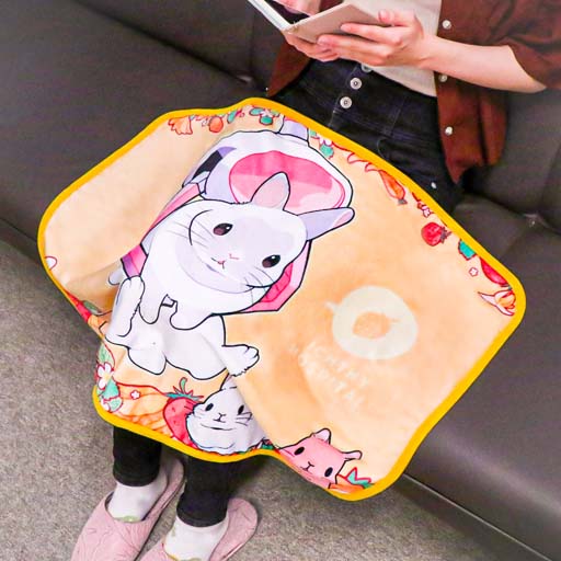 画像ギャラリー No.004のサムネイル画像 / 「トレバ」に“うさぎ漫画家「井口病院」もふもふブランケット”が登場。コラボTPパック販売キャンペーンも