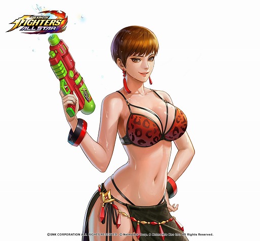 画像ギャラリー No.003のサムネイル画像 / 「KOF ALLSTAR」,水着姿の新FESファイター2人が登場。スーパーミッションも開催