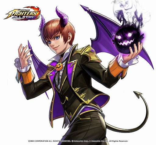 画像ギャラリー No.002のサムネイル画像 / 「KOF ALLSTAR」,ハロウィンVer.のクリスが新FESファイターとして実装