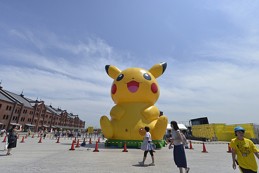 画像ギャラリー No.009のサムネイル画像 / 1000匹以上のピカチュウが横浜みなとみらいエリアに登場! 現在開催中のイベント「ピカチュウ大量発生チュウ!」の模様をレポート