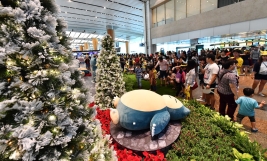 画像ギャラリー No.004のサムネイル画像 / 「ポケモン」とシンガポール・チャンギ国際空港のタイアップイベントが開催中