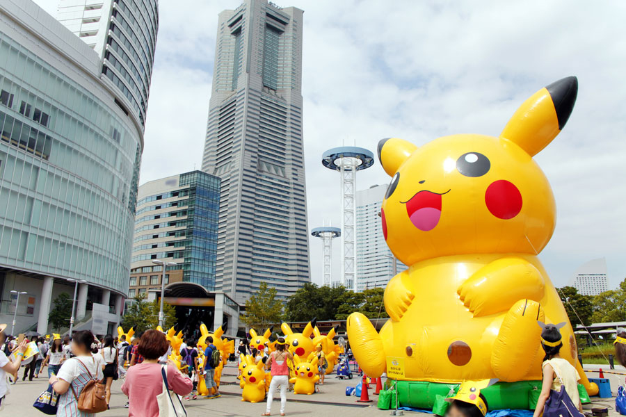 画像集 006 街型イベント ピカチュウだけじゃない ピカチュウ大量発生チュウ が横浜みなとみらいエリア一帯で8月9日から15日まで開催へ 4gamer Net