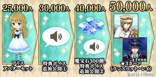 画像ギャラリー No.002のサムネイル画像 / 「イケメン革命◆アリスと恋の魔法」,事前登録キャンペーンを本日より開始