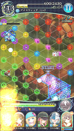 画像ギャラリー No.009のサムネイル画像 / 歴史上の偉人達が美少女になって参戦。パズルアクション「魔法陣少女 ノブナガサーガ」を紹介する「(ほぼ)日刊スマホゲーム通信」第1151回