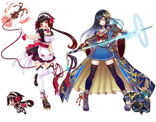 画像ギャラリー No.004のサムネイル画像 / 「魔法陣少女 ノブナガサーガ」,レイドイベントの正式版の開催が決定。イベントで活躍する新キャラも登場