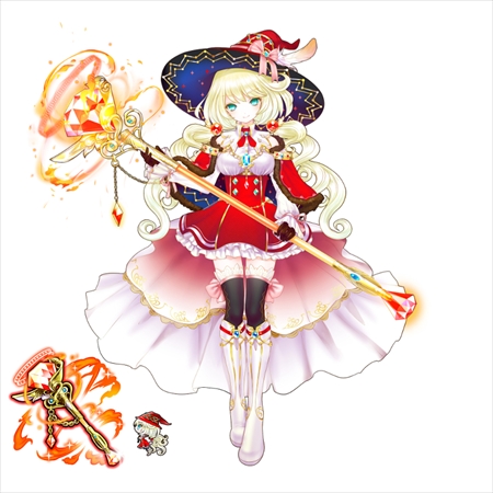 画像ギャラリー No.002のサムネイル画像 / 「魔法陣少女 ノブナガサーガ」,新キャラ「シャルルVII」が登場。新スキル「リフレクト」を搭載