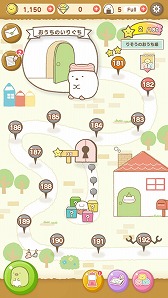 画像ギャラリー No.001のサムネイル画像 / 「すみっコぐらし」,初の新マップ“りそうのおうち編”が登場