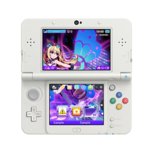 画像ギャラリー No.002のサムネイル画像 / 「蒼き雷霆 ガンヴォルト 爪」の3DS用テーマ第2弾が配信開始。全2種