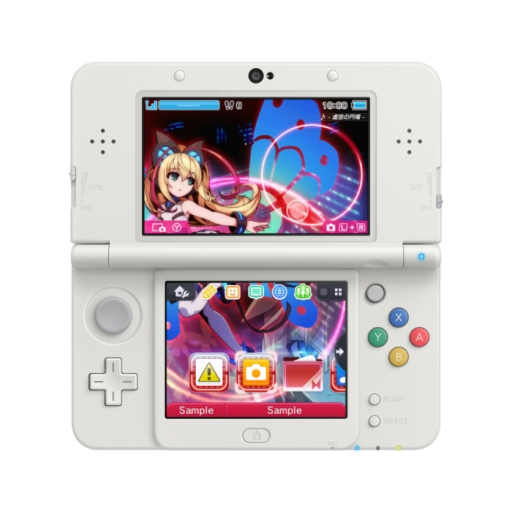 画像ギャラリー No.003のサムネイル画像 / 「蒼き雷霆 ガンヴォルト 爪」の3DS用テーマ第2弾が配信開始。全2種