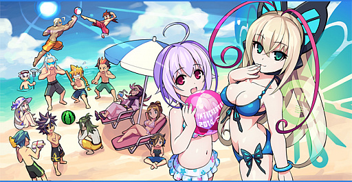 画像ギャラリー No.007のサムネイル画像 / 「蒼き雷霆 ガンヴォルト 爪」の3DSテーマ第3弾が配信。最新グッズ情報も