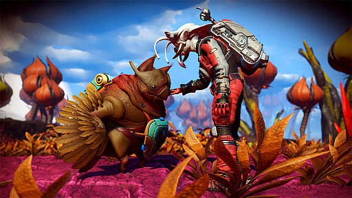 画像ギャラリー No.002のサムネイル画像 / 「No Man’s Sky」,最新アップデートの“Companions”で,惑星の生物をペットにしよう
