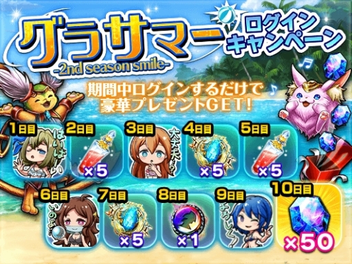 画像ギャラリー No.001のサムネイル画像 / 「グランドサマナーズ」にミラの新バージョン「桜華一刀流ミラ」が登場