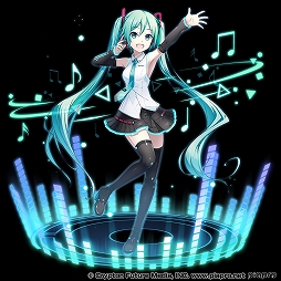 画像ギャラリー No.001のサムネイル画像 / 「グランドサマナーズ」で「初音ミク」とのコラボイベントが3月9日から開催。“初音ミク”や“桜ミク”が登場