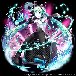 画像ギャラリー No.002のサムネイル画像 / 「グランドサマナーズ」で「初音ミク」とのコラボイベントが3月9日から開催。“初音ミク”や“桜ミク”が登場