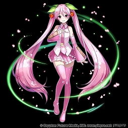 画像ギャラリー No.003のサムネイル画像 / 「グランドサマナーズ」で「初音ミク」とのコラボイベントが3月9日から開催。“初音ミク”や“桜ミク”が登場