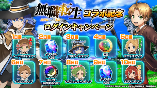 画像ギャラリー No.008のサムネイル画像 / 「グランドサマナーズ」×アニメ「無職転生」コラボイベントが本日より開始