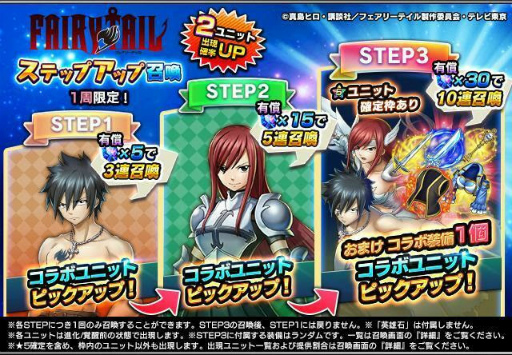 画像ギャラリー No.002のサムネイル画像 / 「グランドサマナーズ」,「FAIRY TAIL」コラボイベント後編を開催