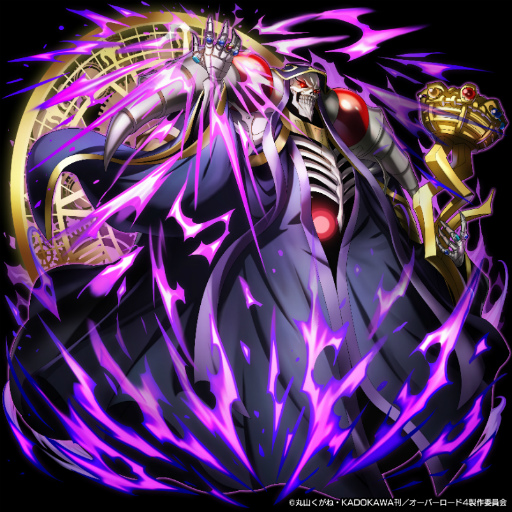 画像ギャラリー No.006のサムネイル画像 / 「グラサマ」,TVアニメ「オーバーロード」とのコラボを12月19日のメンテナンス終了後より開催