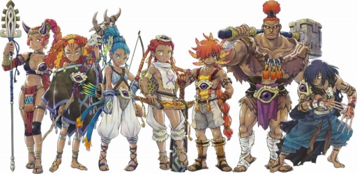 画像ギャラリー No.007のサムネイル画像 / DMMの新作RPG「ユバの徽(しるし) 」の事前登録受付が本日開始。神に仕えし一族と,それを支える少女達の活躍を描くダークファンタジー