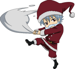 画像ギャラリー No.005のサムネイル画像 / 「銀魂 かぶき町大活劇」にてイベント「サンタクロース決定戦!!」が開幕