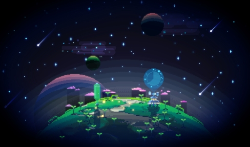 画像ギャラリー No.001のサムネイル画像 / 緑化アイドリングゲーム「みどりのほしぼし」が100万ダウンロードを突破