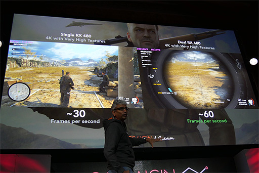 ꡼ No.011Υͥ / GDC 2017ϡRadeon RX Vegaפϥ24GBǥ⤢ꡩ GPUξ󤬤ޤ餫ˤʤäAMD٥ȥݡ