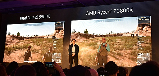 画像集 No.026のサムネイル画像 / 西川善司の3DGE：AMD基調講演レポート〜新Ryzenのトップモデルは12C24T対応で価格は500ドル，新GPUのNaviはリアルタイムレイトレーシング対応か