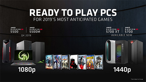 ꡼ No.006Υͥ / AMDߥɥ륯饹GPURadeon RX 5500ץ꡼ȯɽNaviΥΡPCGPUо