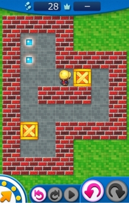 画像ギャラリー No.002のサムネイル画像 / 「倉庫番Touch」,新たに閑話休題(甘口)と(辛口)の2ステージが追加に